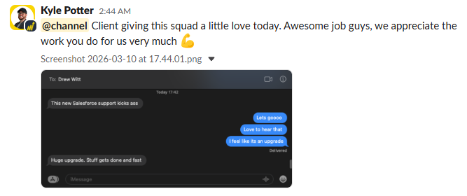 Kyle Potter / Drew Witt testimonial